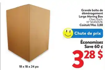 Walmart Large Moving Box offer