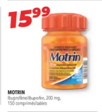 Familiprix MOTRIN Ibuprofen, 200 mg, 150 tablets offer