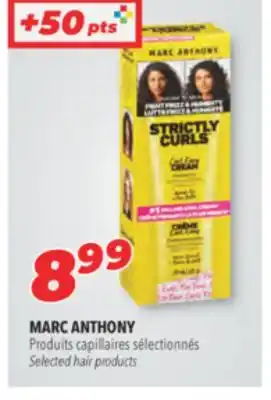Familiprix MARC ANTHONY, Selected hair products offer