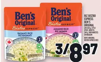 Metro RIZ BISTRO EXPRESS BEN'S ORIGINAL | BEN'S ORIGINAL BISTRO EXPRESS RICE offer