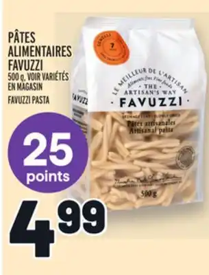 Metro PÂTES ALIMENTAIRES FAVUZZI | FAVUZZI PASTA offer