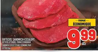 Metro BIFTECKS SANDWICH-ESCALOPE | SANDWICH-CUTLET STEAKS offer