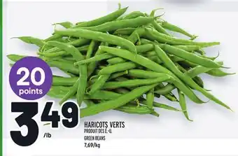 Metro HARICOTS VERTS | GREEN BEANS offer