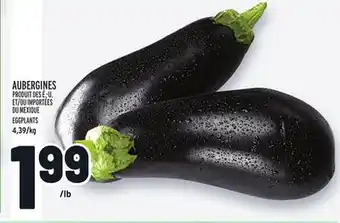 Metro AUBERGINES | EGGPLANTS offer