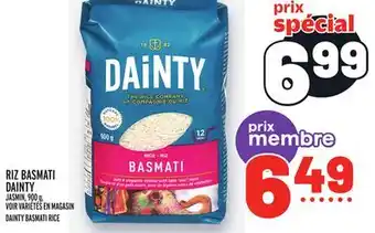 Metro RIZ BASMATI DAINTY | DAINTY BASMATI RICE offer