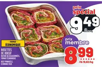 Metro ROSETTES DE BOEUF | BEEF PINWHEELS offer