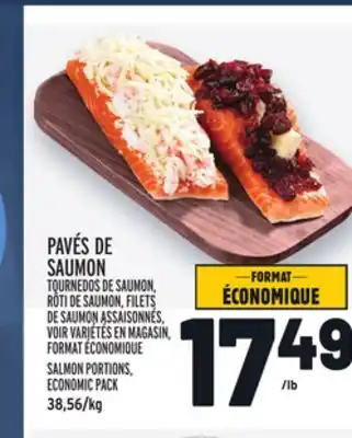 Metro PAVÉS DE SAUMON | SALMON PORTIONS offer