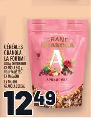 Metro CÉRÉALES GRANOLA LA FOURMI | LA FOURMI GRANOLA CEREAL offer