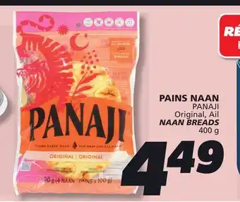 IGA PANAJI NAAN BREADS offer