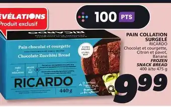 IGA RICARDO FROZEN SNACK BREAD offer