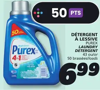 IGA PUREX LAUNDRY DETERGENT offer