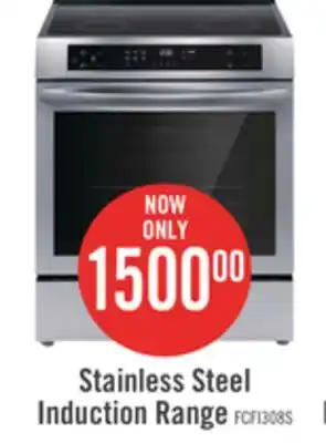 The Brick Frigidaire 5.3 Cu. Ft. Induction Range with Convection Bake - FCFI308CAS offer