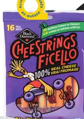 IGA BLACK DIAMOND FICELLO CHEESE STICKS offer