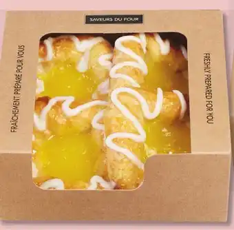 IGA SAVEURS DU FOUR DANISHES BUNS offer