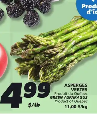 IGA GREEN ASPARAGUS offer