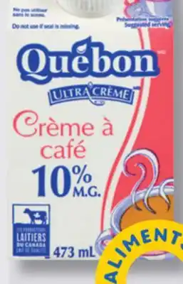 IGA QUÉBON ULTRA'CRÈME CREAM offer