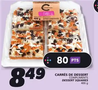 IGA COMPLIMENTS DESSERT SQUARES offer