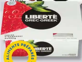 IGA LIBERTÉ GREC YOGURT offer