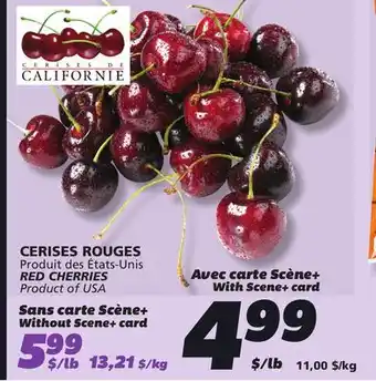 IGA RED CHERRIES offer