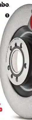 Canadian Tire Brembo UV-Coated Brake Rotors offer