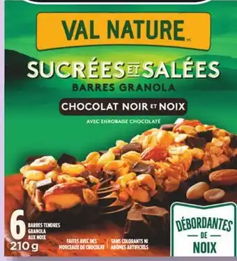 IGA VAL NATURE BARS offer