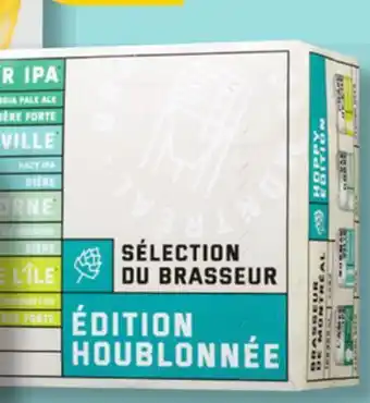 IGA BRASSEUR DE MONTRÉAL SÉLECTION DU BRASSEUR ÉDITION HOUBLONNÉE BEER offer