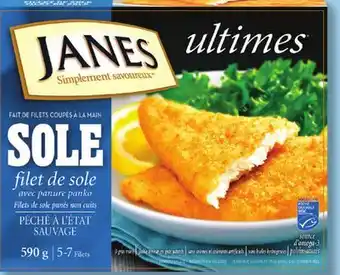 IGA JANES FROZEN BREADED FISH FILLETS offer