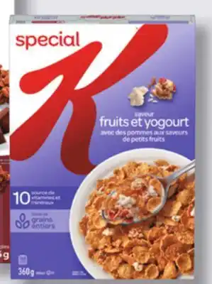 IGA KELLOGG'S SPECIAL K CEREAL OR GRANOLA offer