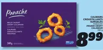IGA PANACHE FROZEN CRISPY CALAMARI offer