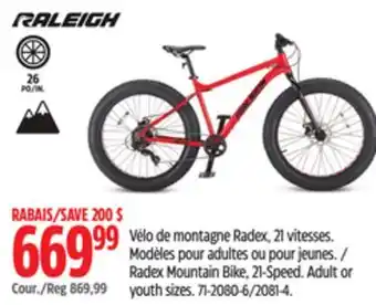 Canadian Tire Supercycle Radex Mountain Bike, 21-Speed offer