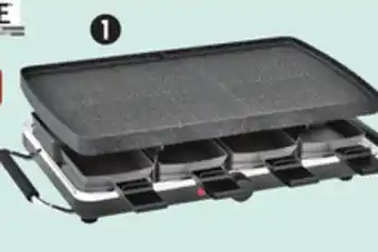 Canadian Tire 2-in-1 Reversible, Non-Stick, 8-Person Radette/Party Grill Set, Black, 18 x 10˝ offer