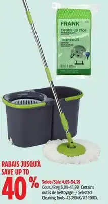 Canadian Tire Selected Cleaning Tools offer