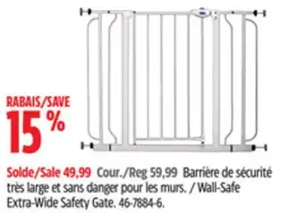 Canadian Tire Regalo Wall-Safe Extra-Wide Safety Gate offer