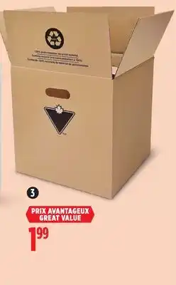 Canadian Tire Canadian Tire Small Moving & Storage Box, 100% Recycled Cardboard, 14 x 14 x 14-in offer