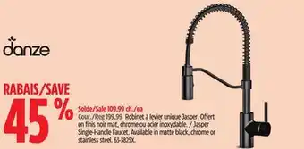 Canadian Tire Danze Jasper Single-Handle Faucet offer