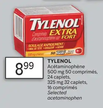 Brunet TYLENOL Acétaminophène offer