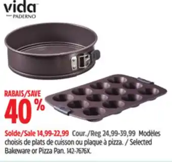 Canadian Tire Selected Bakeware or Pizza Pan offer