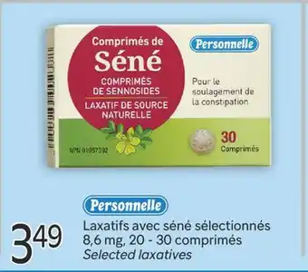 Brunet Personnelle Laxatifs avec séné sélectionnés offer