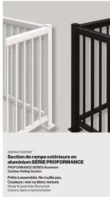 Patrick Morin Aluminum Outdoor Railing Section, 42-in. X 48-in offer