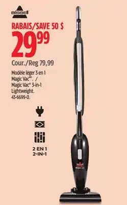 Canadian Tire Bissell Magic Vac 3-in-1 Lightweight offer