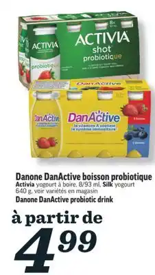 Marché Richelieu DANACTIVE BOISSON PROBIOTIQUE DANONE | DANONE DANACTIVE PROBIOTIC DRINK offer