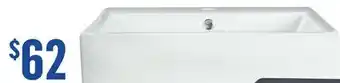 Canac Lora Porcelain Wash Basin 21 in. x 16 1/2 in offer