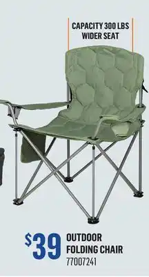Canac Outdoor Folding Chair offer
