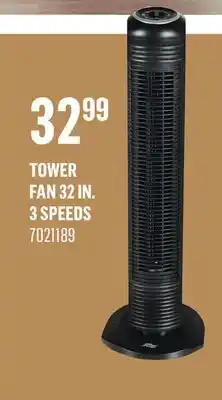 Canac Tower Fan 32 in. 3 Speeds offer