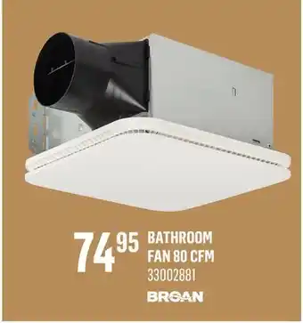 Canac Bathroom Fan offer
