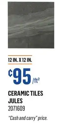 Canac Ceramic Tiles offer
