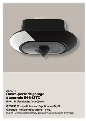 Patrick Morin MyQ Smart Garage Door Opener offer
