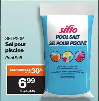 Patrick Morin Sifto Pool Salt offer