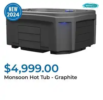 Club Piscine Monsoon Hot Tub - Graphite offer