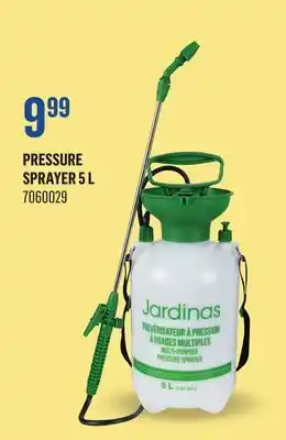 Canac Pressure Sprayer 5 L offer